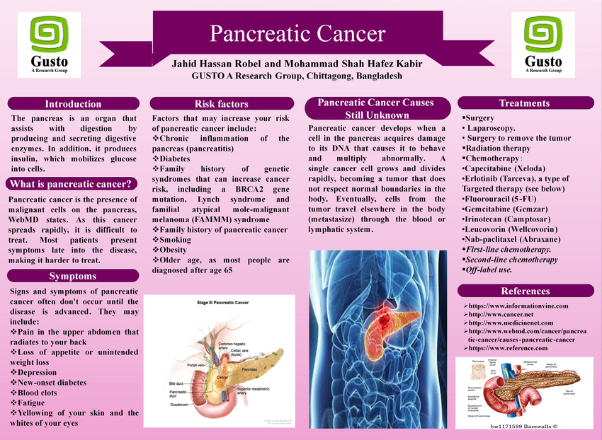 Menús para cáncer páncreas
