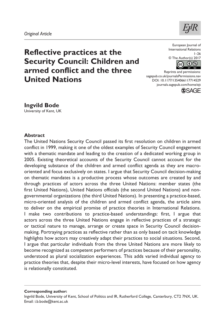 sg report on children in armed conflict