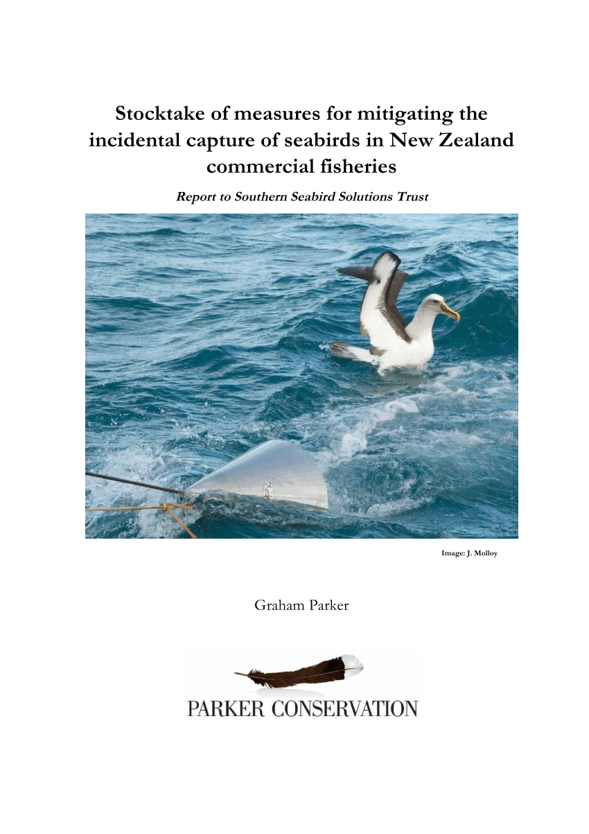 PDF) Stocktake of measures for mitigating the incidental capture of  seabirds in New Zealand commercial fisheries