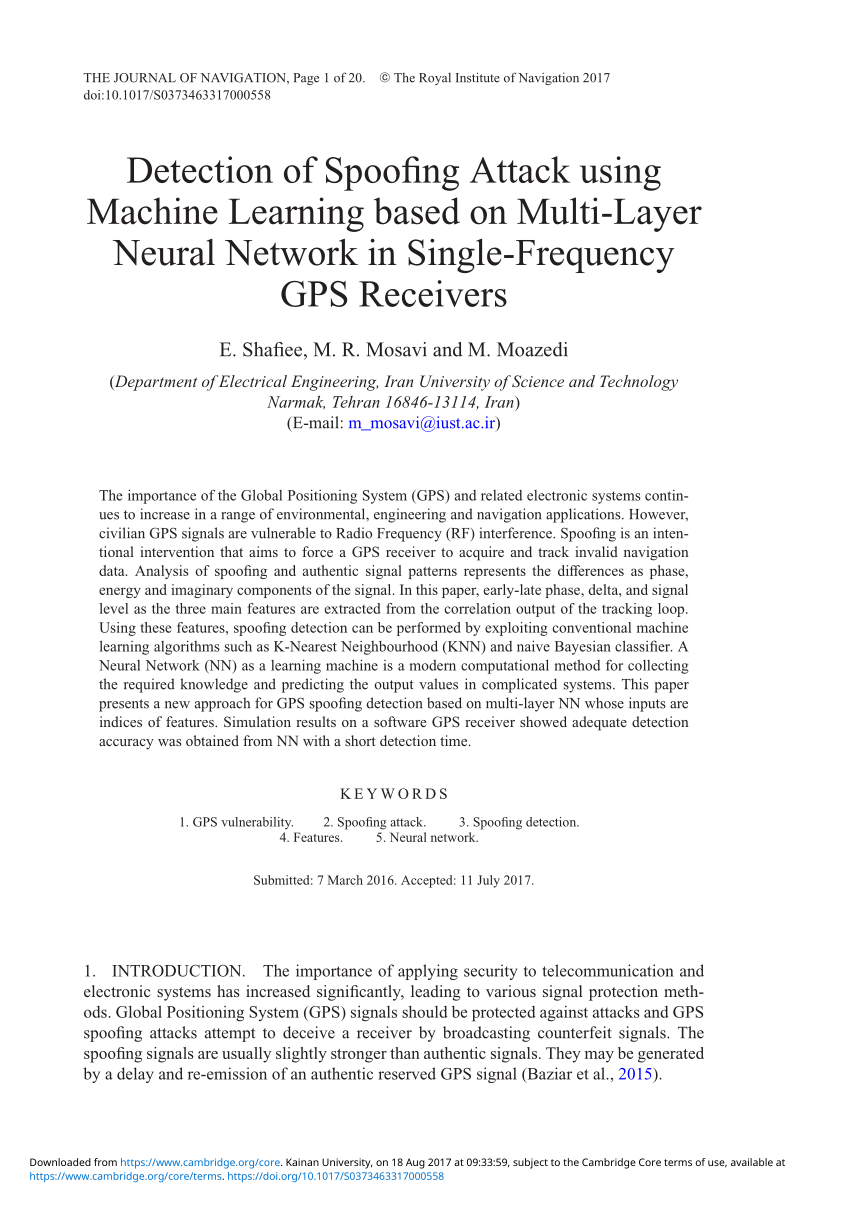 DeepPOSE: Detecting GPS spoofing attack via deep recurrent neural