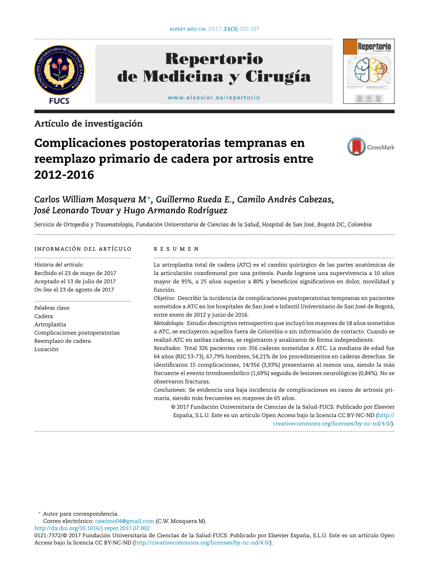 Revista Brasileira de Ortopedia - Acesso iliofemoral modificado