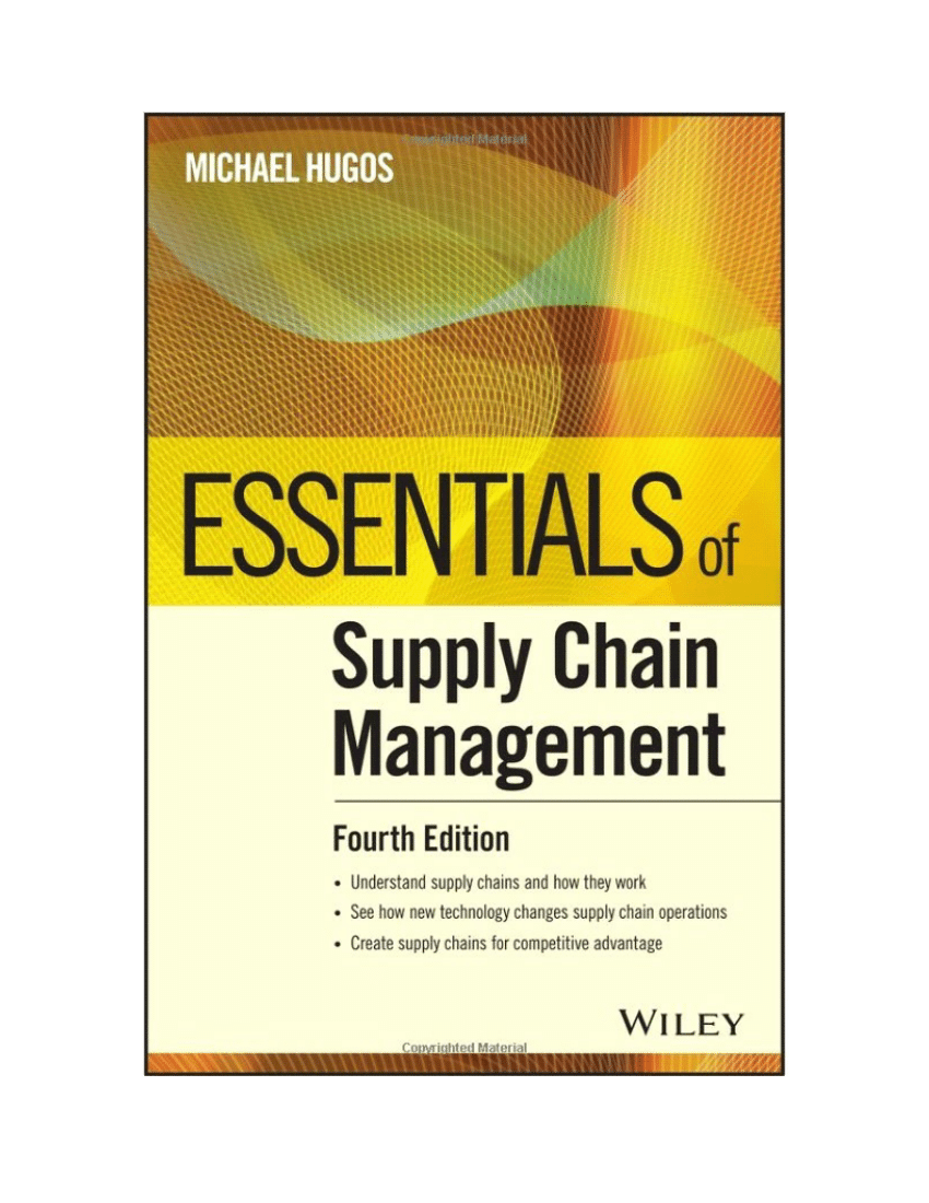 dissertation on supply chain management pdf