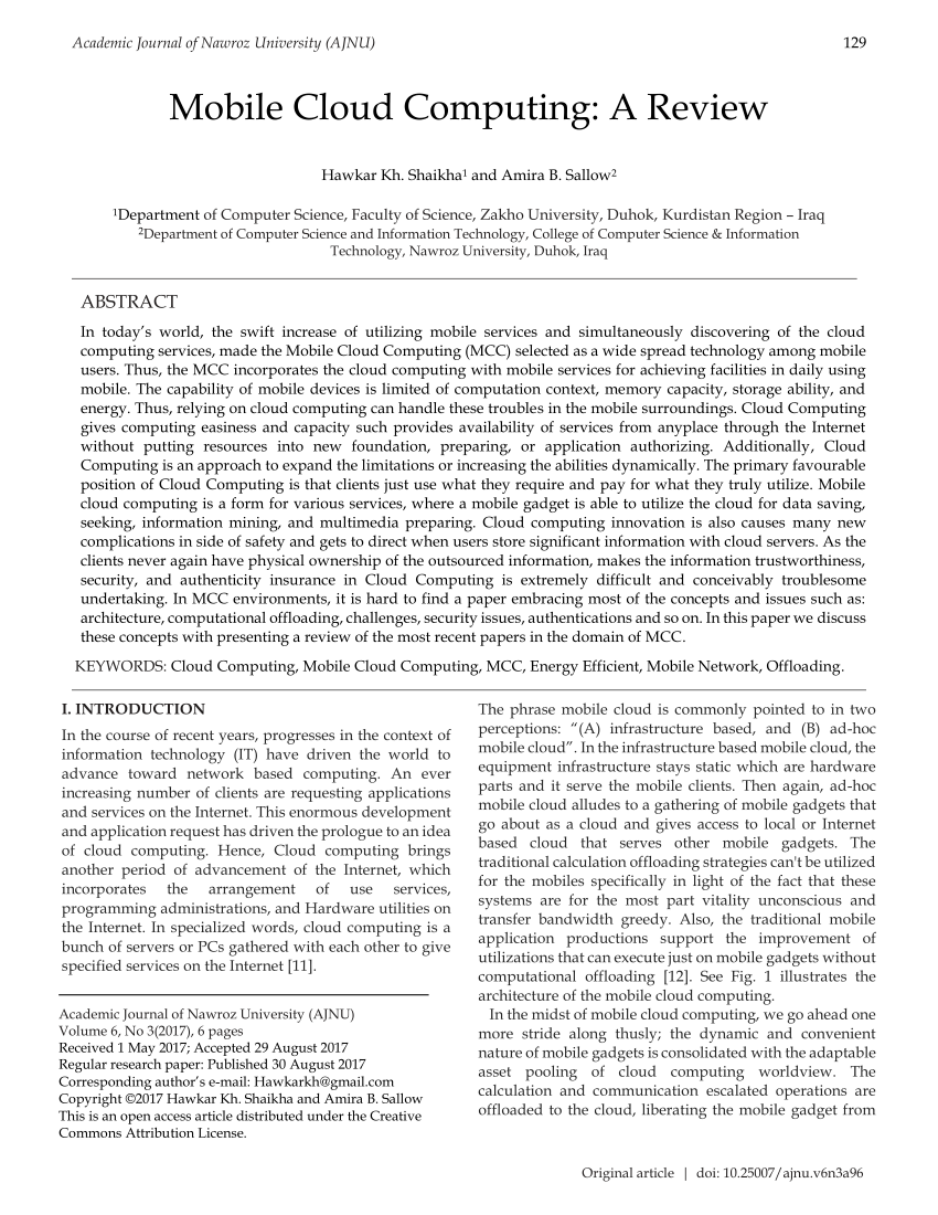 research paper on mobile computing pdf