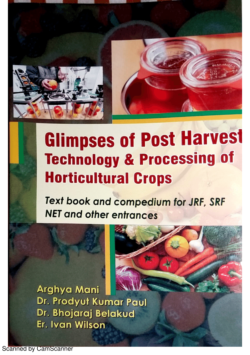 phd thesis on post harvest