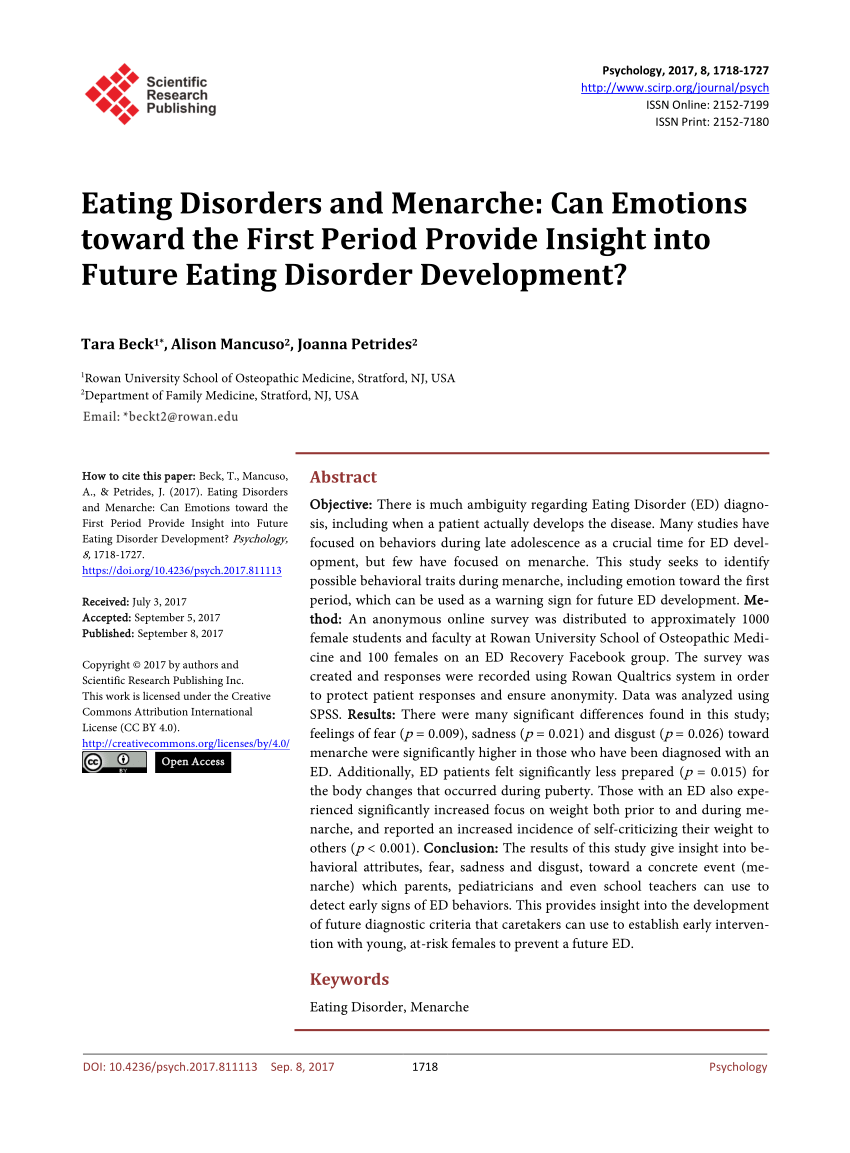 future research on eating disorders