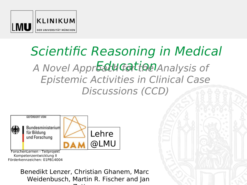 scientific reasoning medical education
