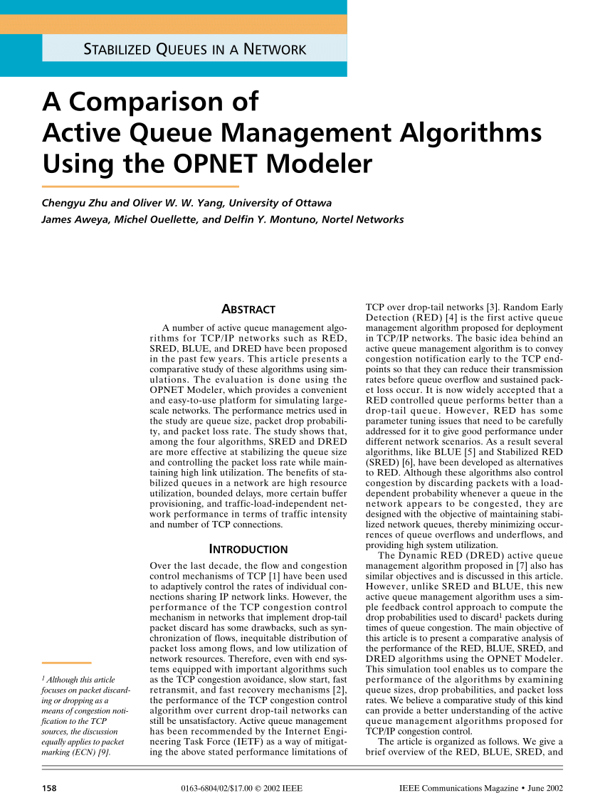 what does active queue management mean