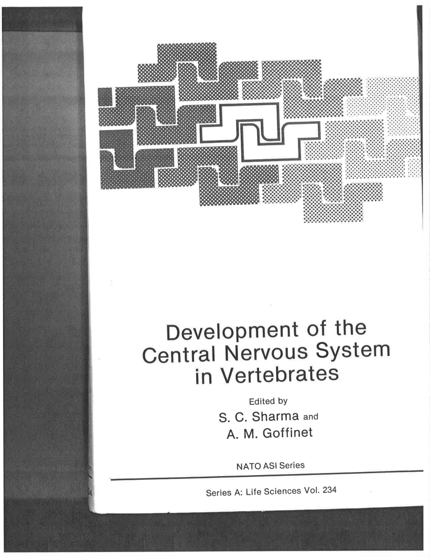 (PDF) Development of the Central Nervous System in Vertebrates