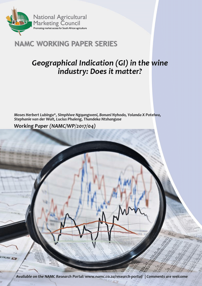 Pdf Geographical Indication Gi In The Wine Industry Does It Matter