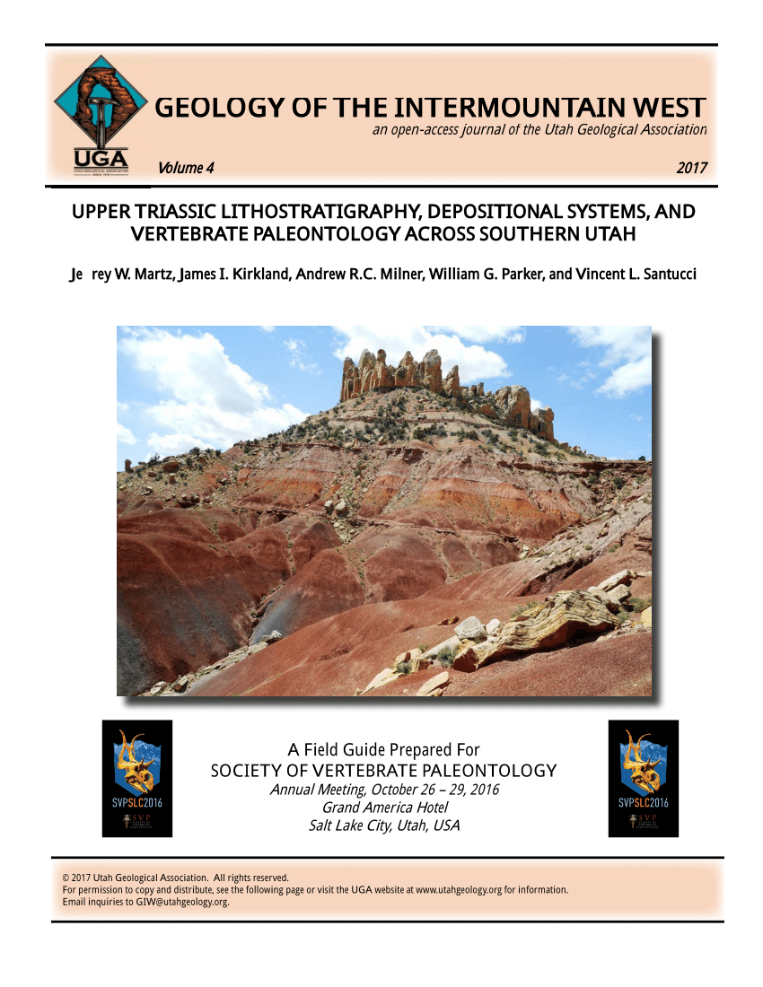 (PDF) Upper Triassic Lithostratigraphy, Depositional Systems, and