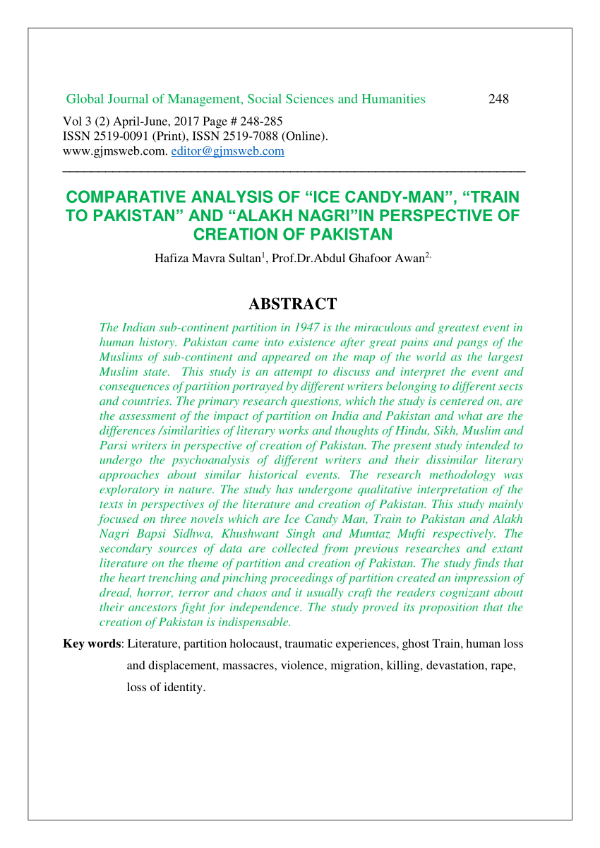 a train to pakistan pdf