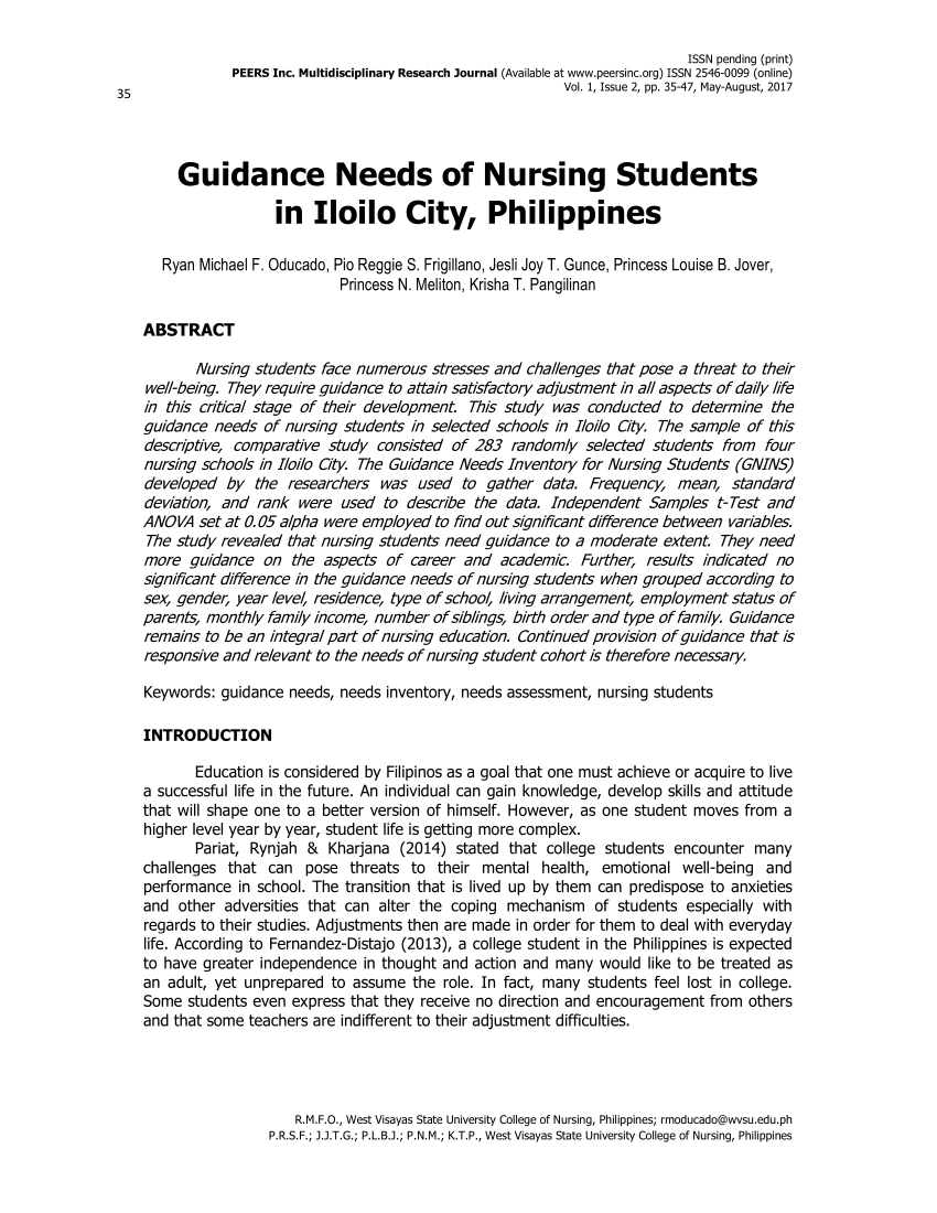nursing thesis pdf philippines