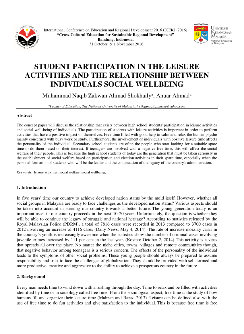research about student participation