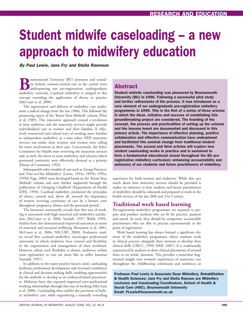 dissertation ideas midwifery