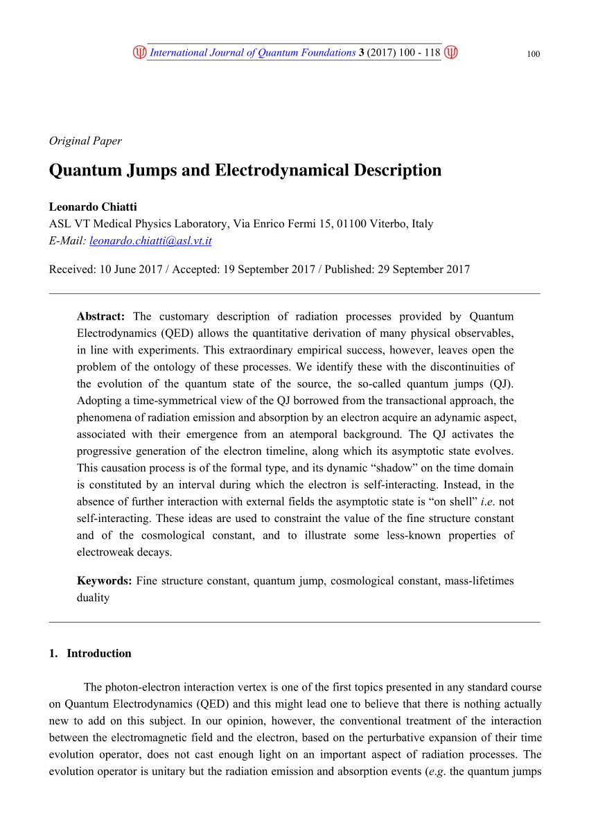 quantum jumping pdf