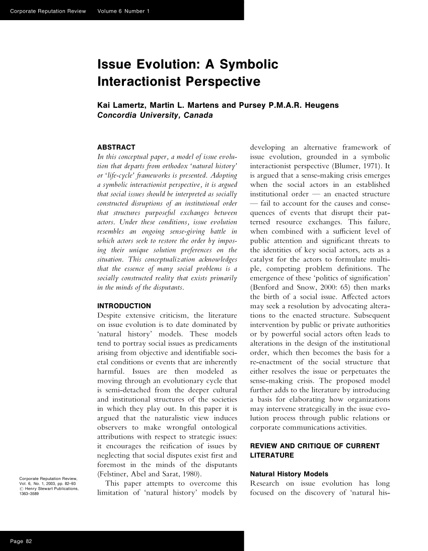 interactionist perspective on education