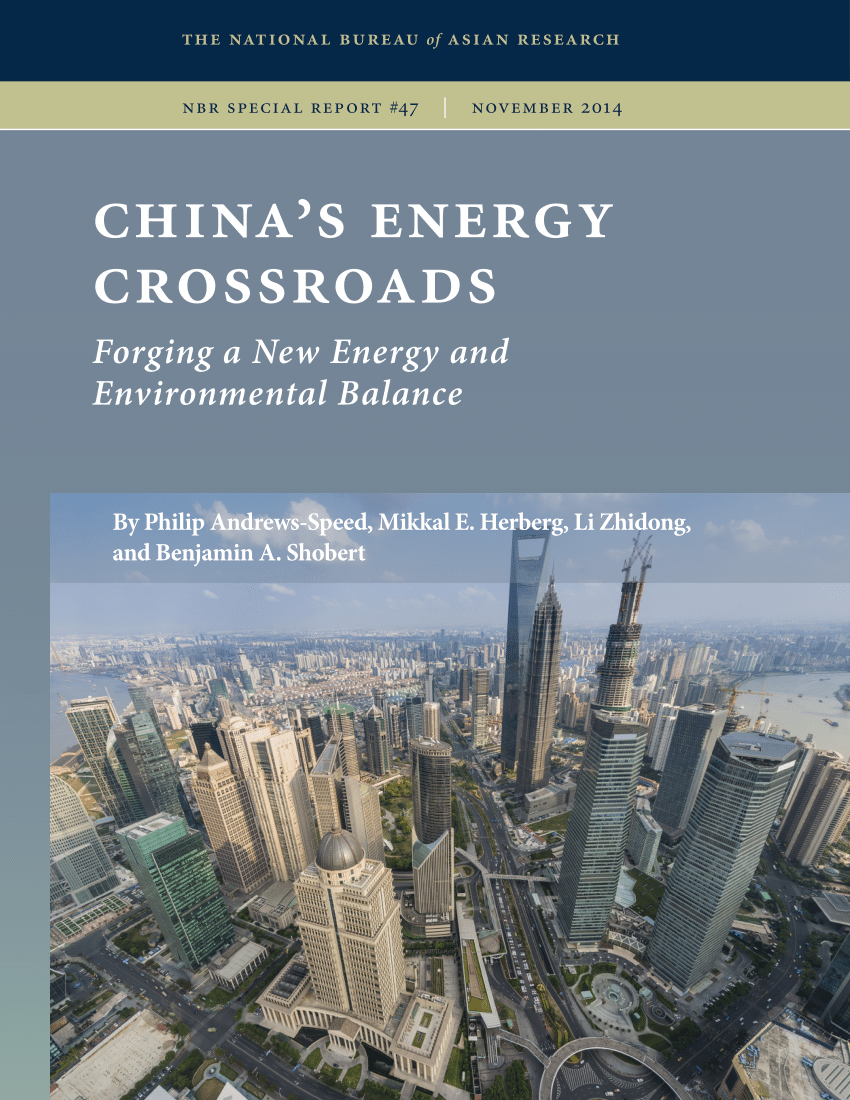 PDF) China's energy crossroads: Forging a new energy and 