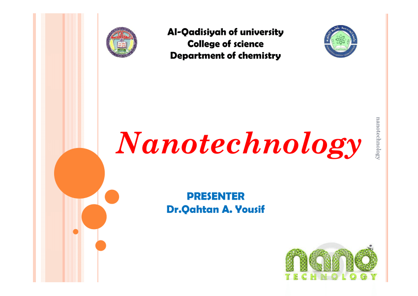 thesis in nano technology
