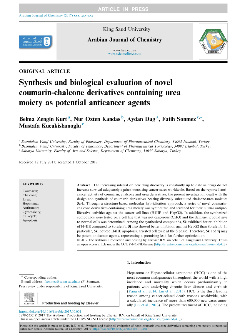 Full article: Design, synthesis and pharmacological evaluation of novel  Artemisinin-Thymol