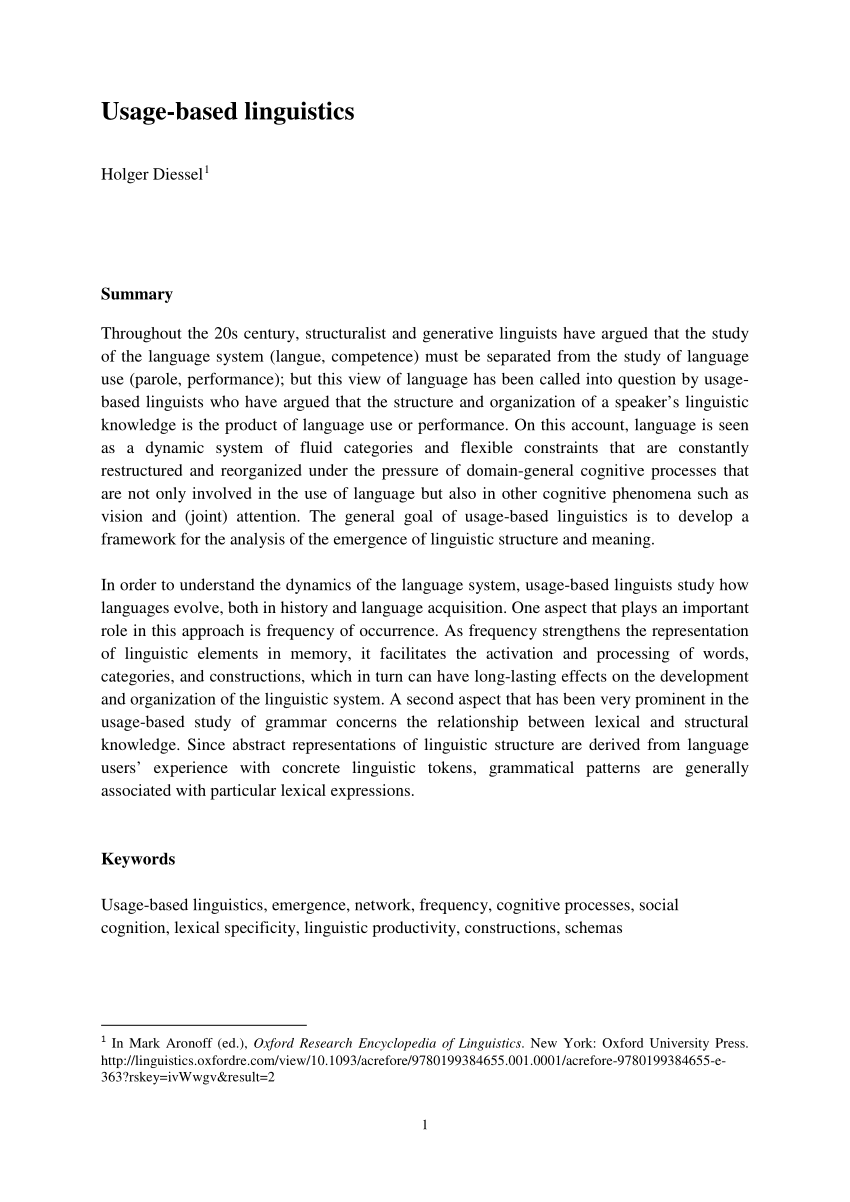thesis about linguistics pdf
