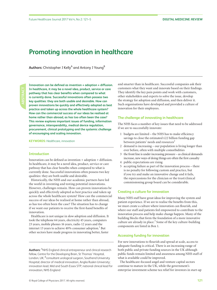 Innovation and change in healthcare journal article amerigroup of washington insurance reviews