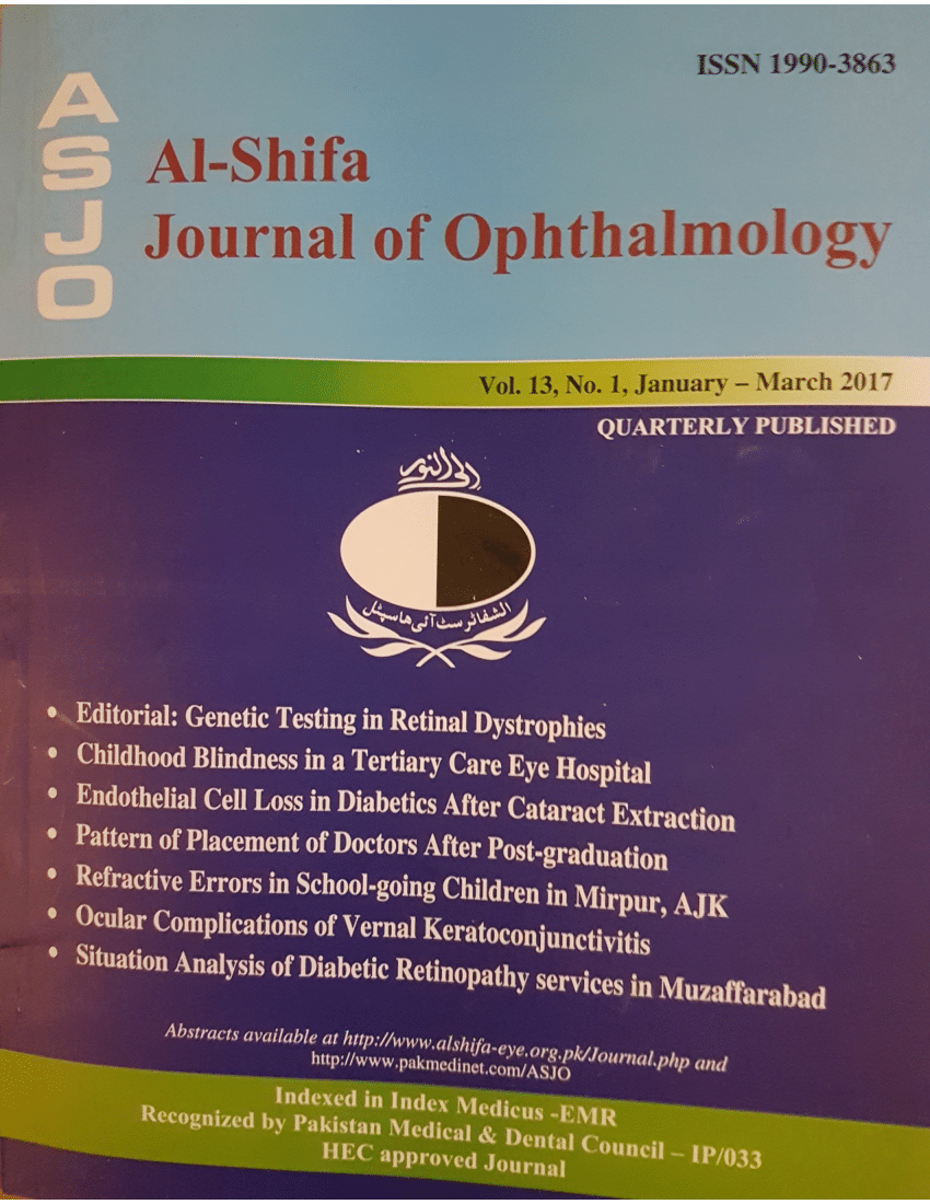 Pdf Pattern Of Placement Of Doctors After Post Graduation In Ophthalmology 