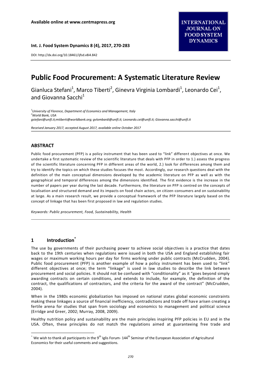 systematic review of fast food access studies