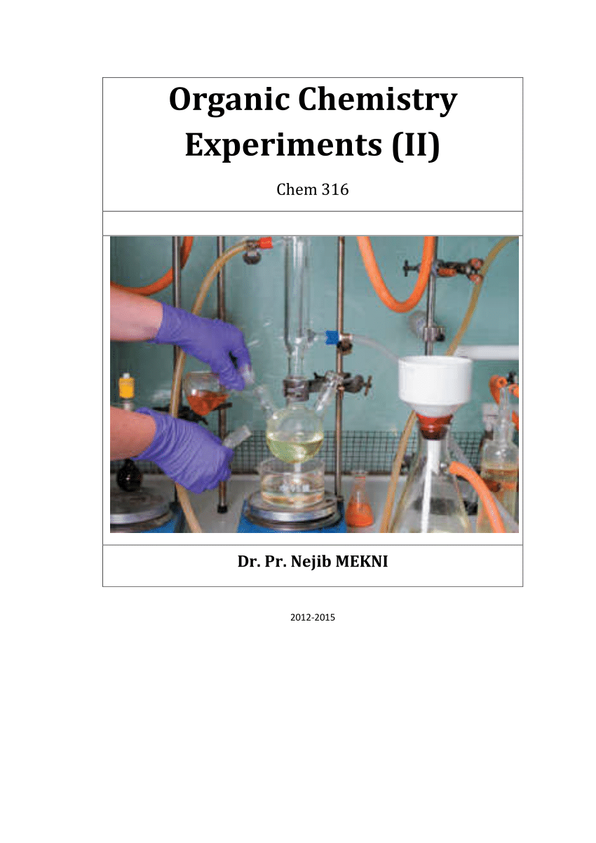 organic chemistry research projects