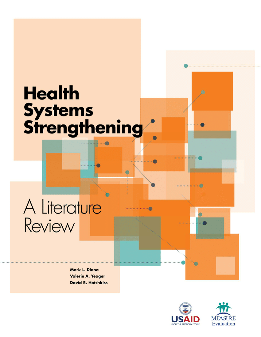 literature review for healthcare systems