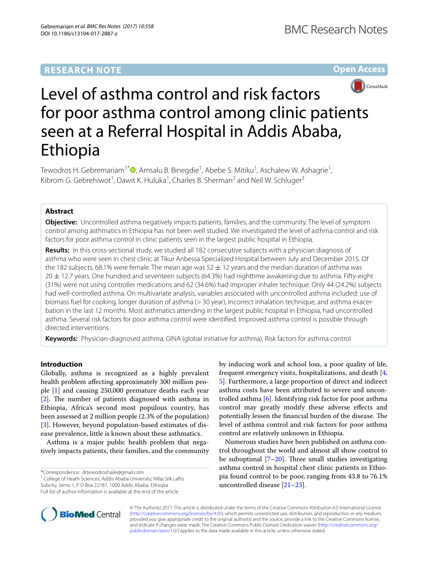 asthma control test pdf nz