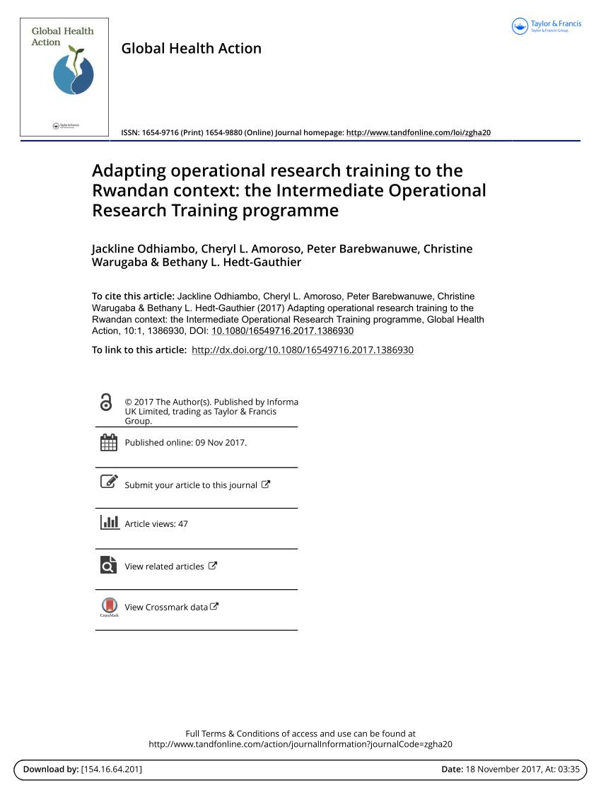 operational research exercises