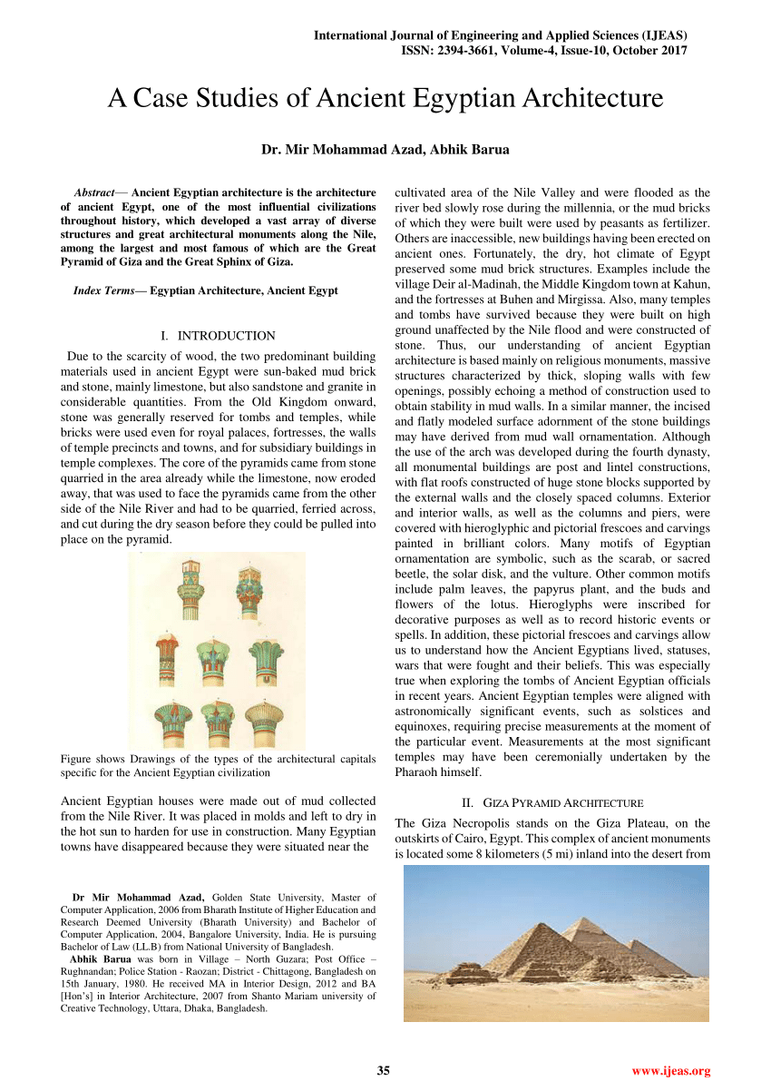 research essay on egypt
