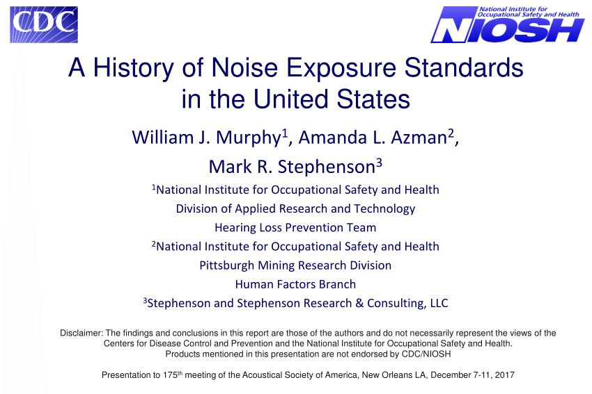 dissertation on noise exposure