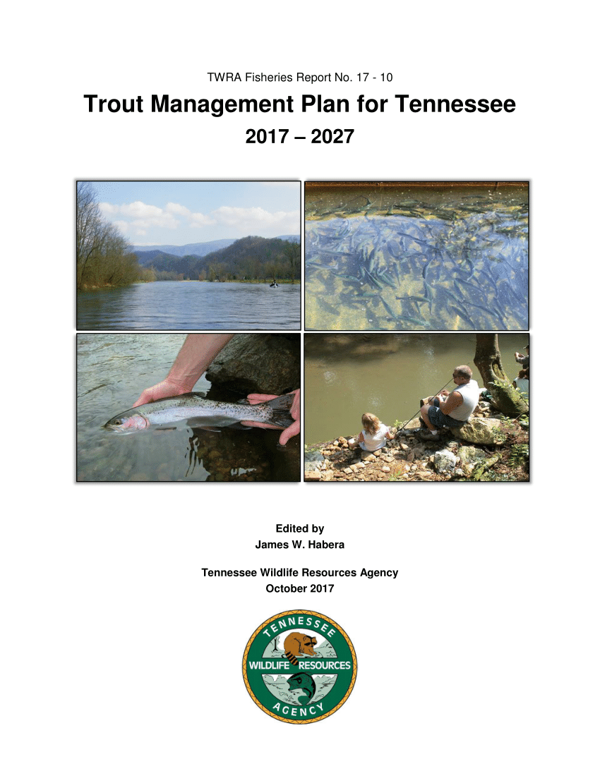 (PDF) Trout Management Plan for Tennessee 2017-2027