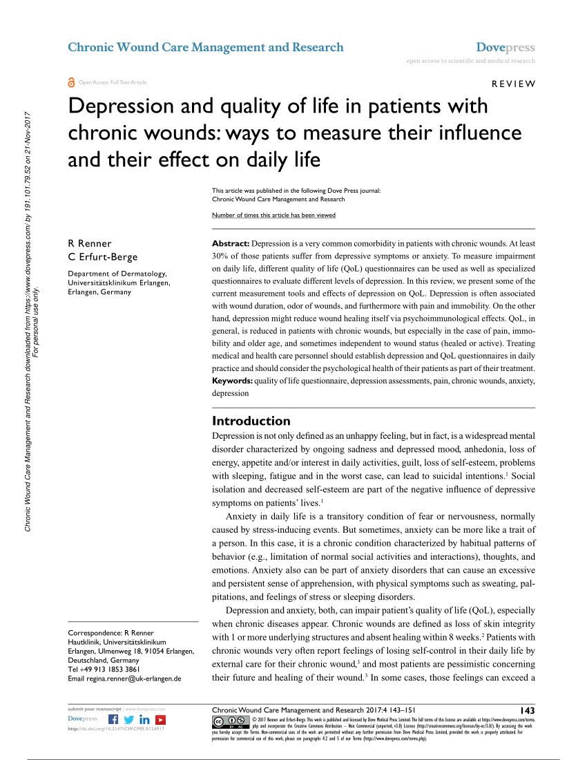 case study chronic depression