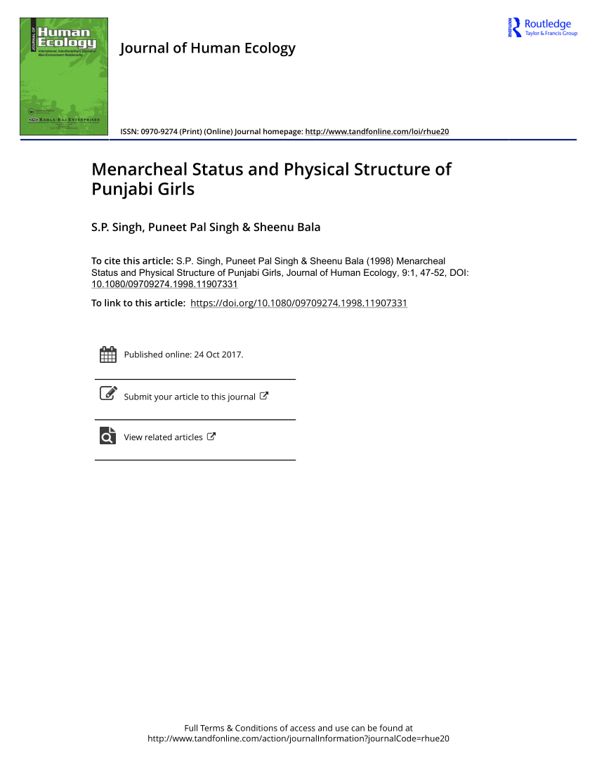 pdf-menarcheal-status-and-physical-structure-of-punjabi-girls