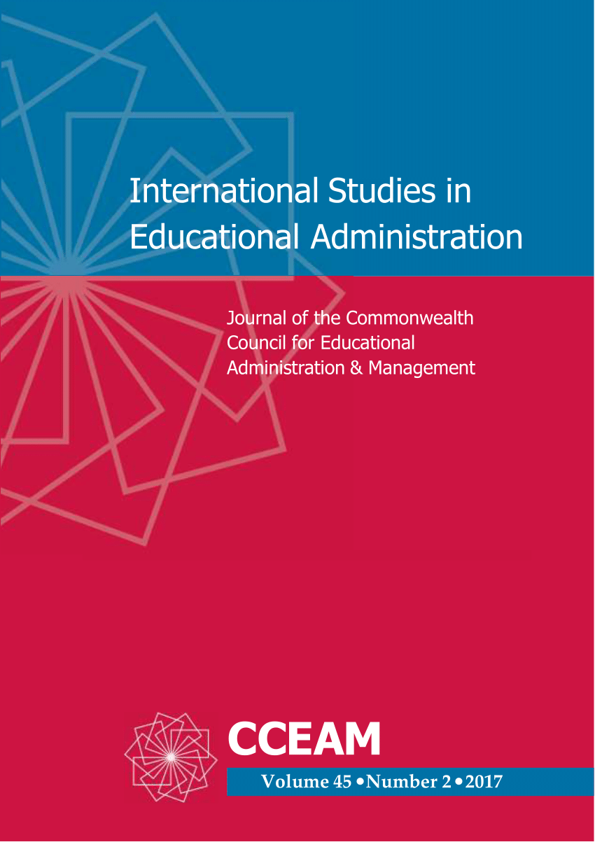 international studies in educational administration journal
