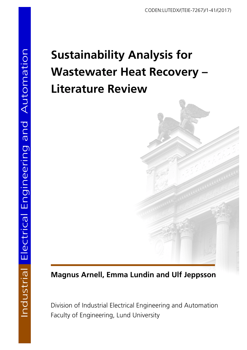 literature review on sustainability