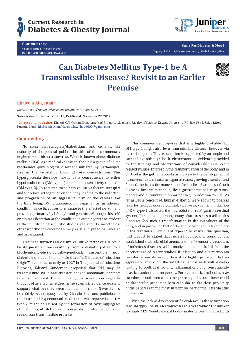current research diabetes type 1