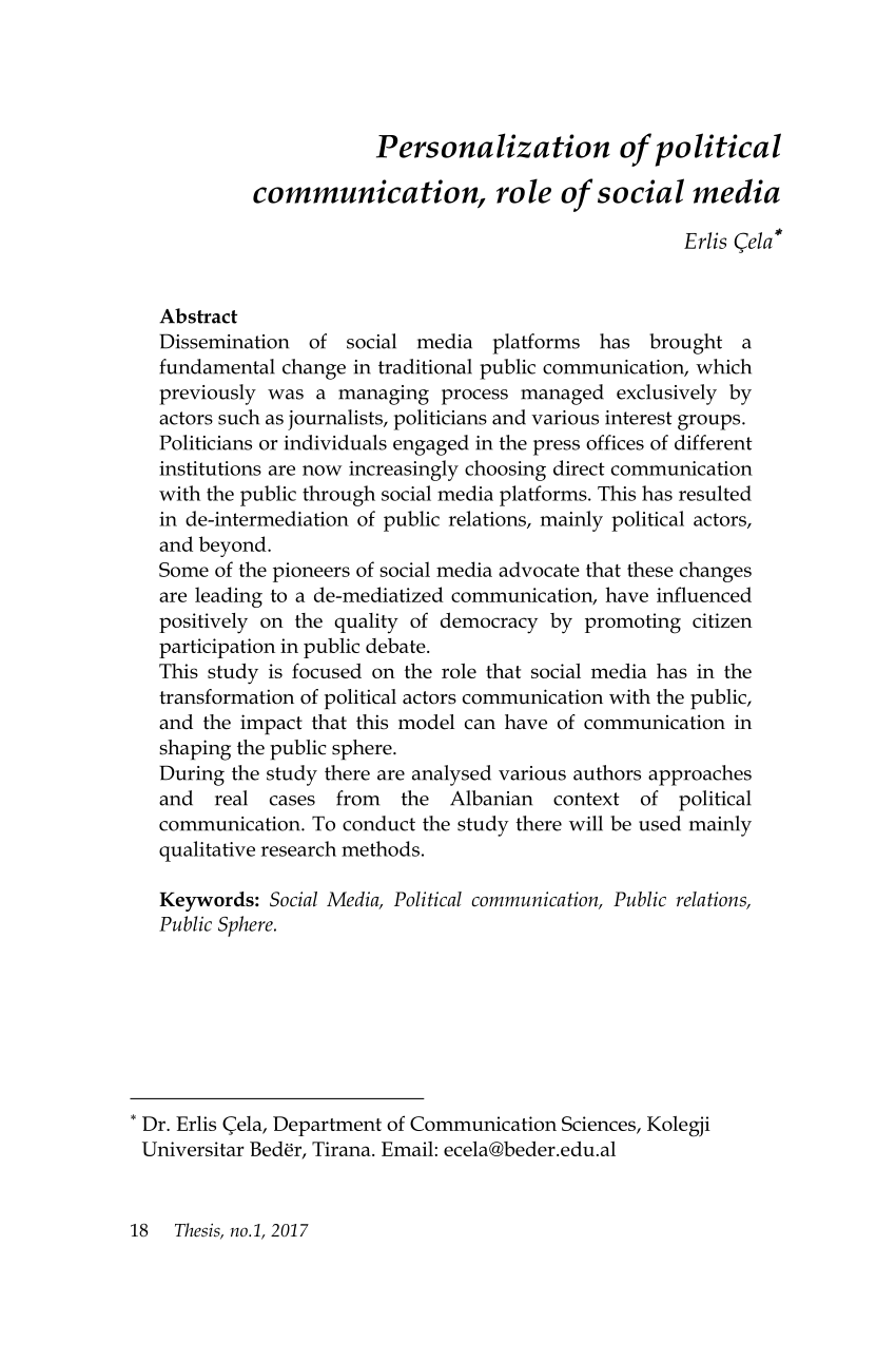 political communication assignment pdf