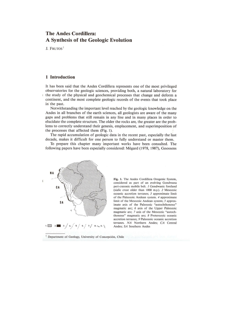 Pdf Stratabound Ore Deposits In The Andes