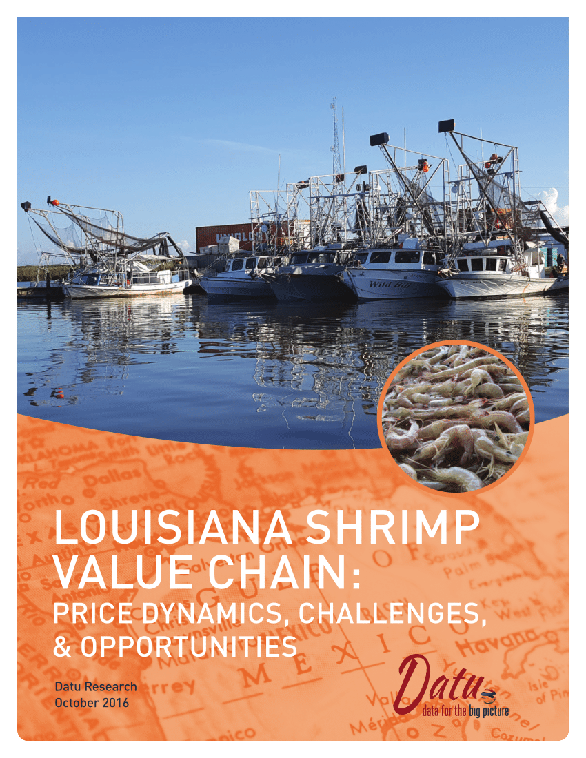 PDF) Louisiana Shrimp Value Chain: Price Dynamics, Challenges, &  Opportunities