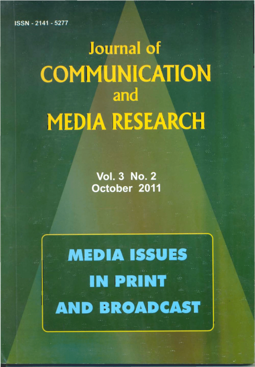 research article on communication