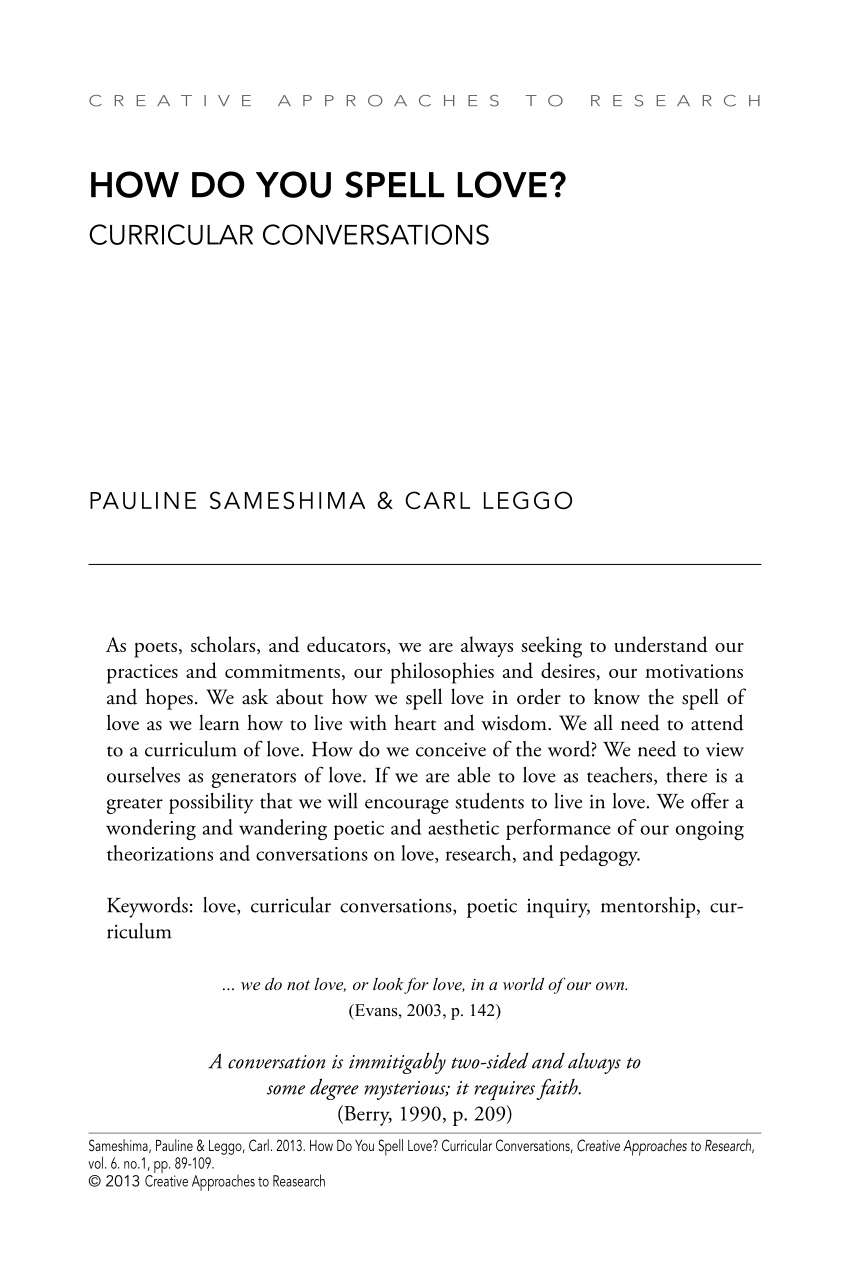 pdf-how-do-you-spell-love-curricular-conversations