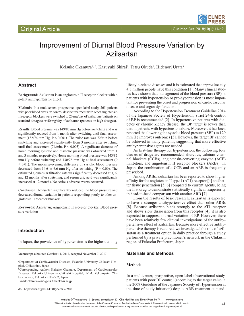 pdf-improvement-of-diurnal-blood-pressure-variation-by-azilsartan