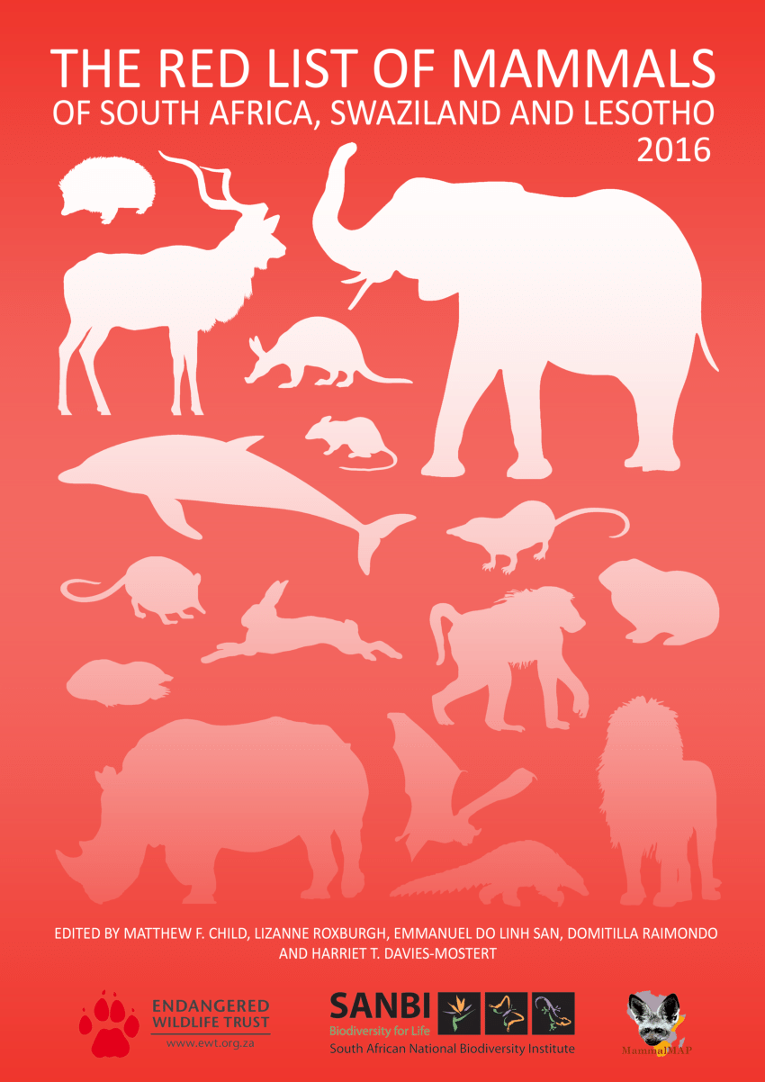 (PDF) Mammal Red List 2016: Introduction and Methodology