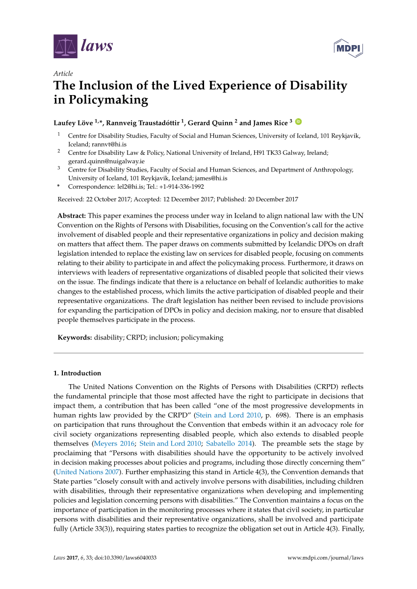 disability research paper pdf