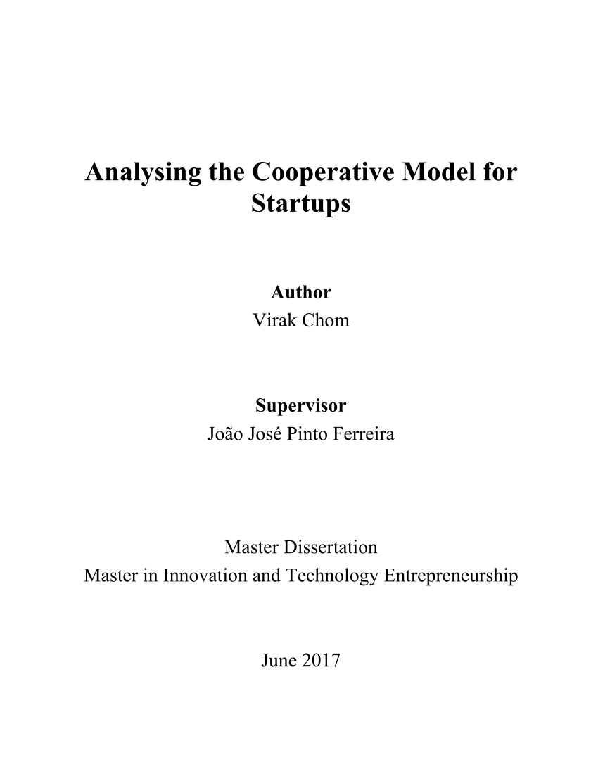 research paper on startups pdf