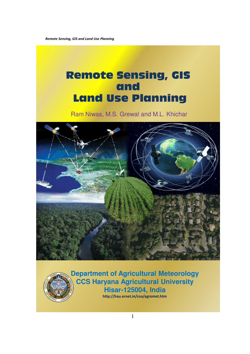 research paper on remote sensing and gis