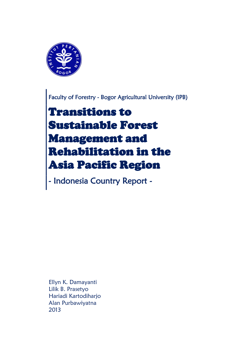 thesis about illegal logging in the philippines